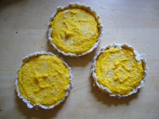 fruchtiger Kürbiskuchen rohvegan