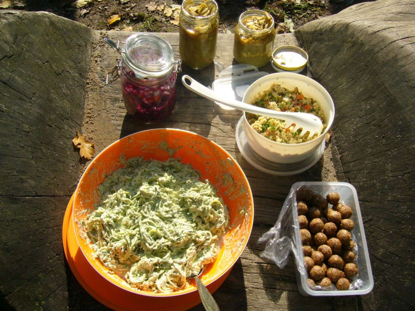 Rohkostpotluck Leipzig 2