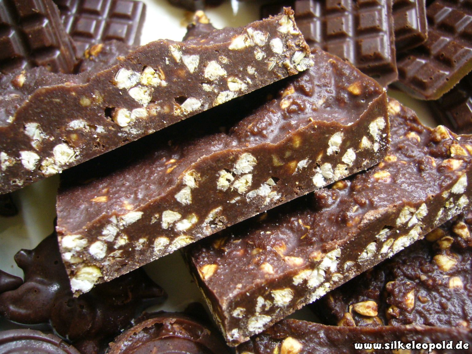 Köstliche vegane Schokolade in 4 Variationen - Silke Leopold