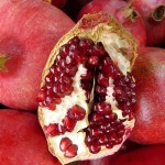 rohköstliches Granatapfel- Apfeldessert