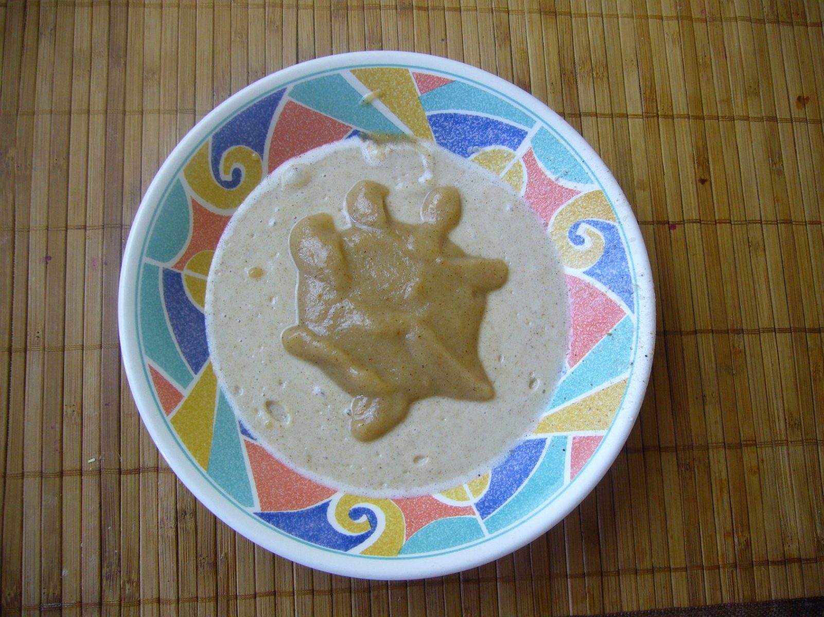 Veganer Grießbrei mit Apfelmus - Silke Leopold